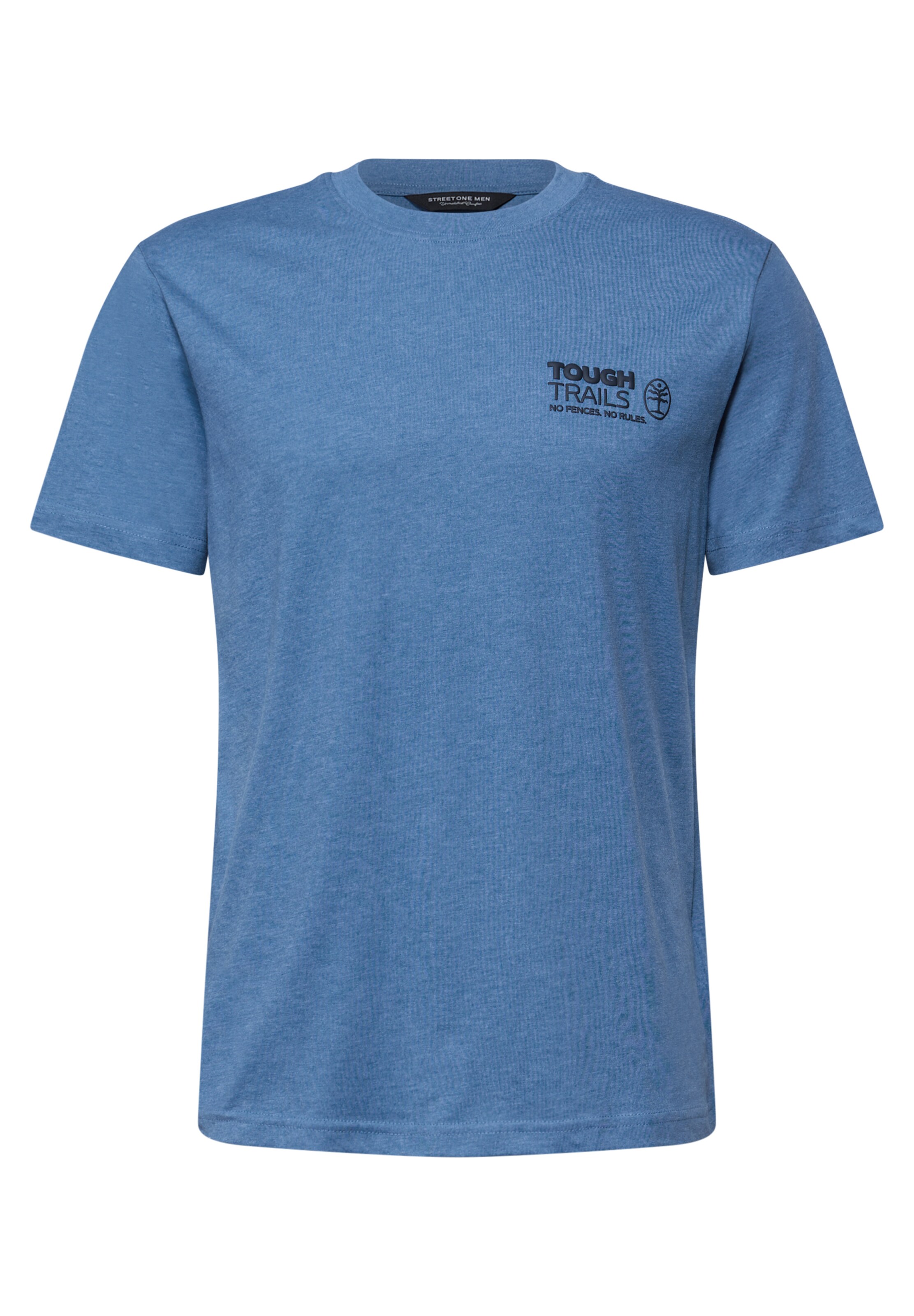 Street One MEN Shirt in Blue: front
