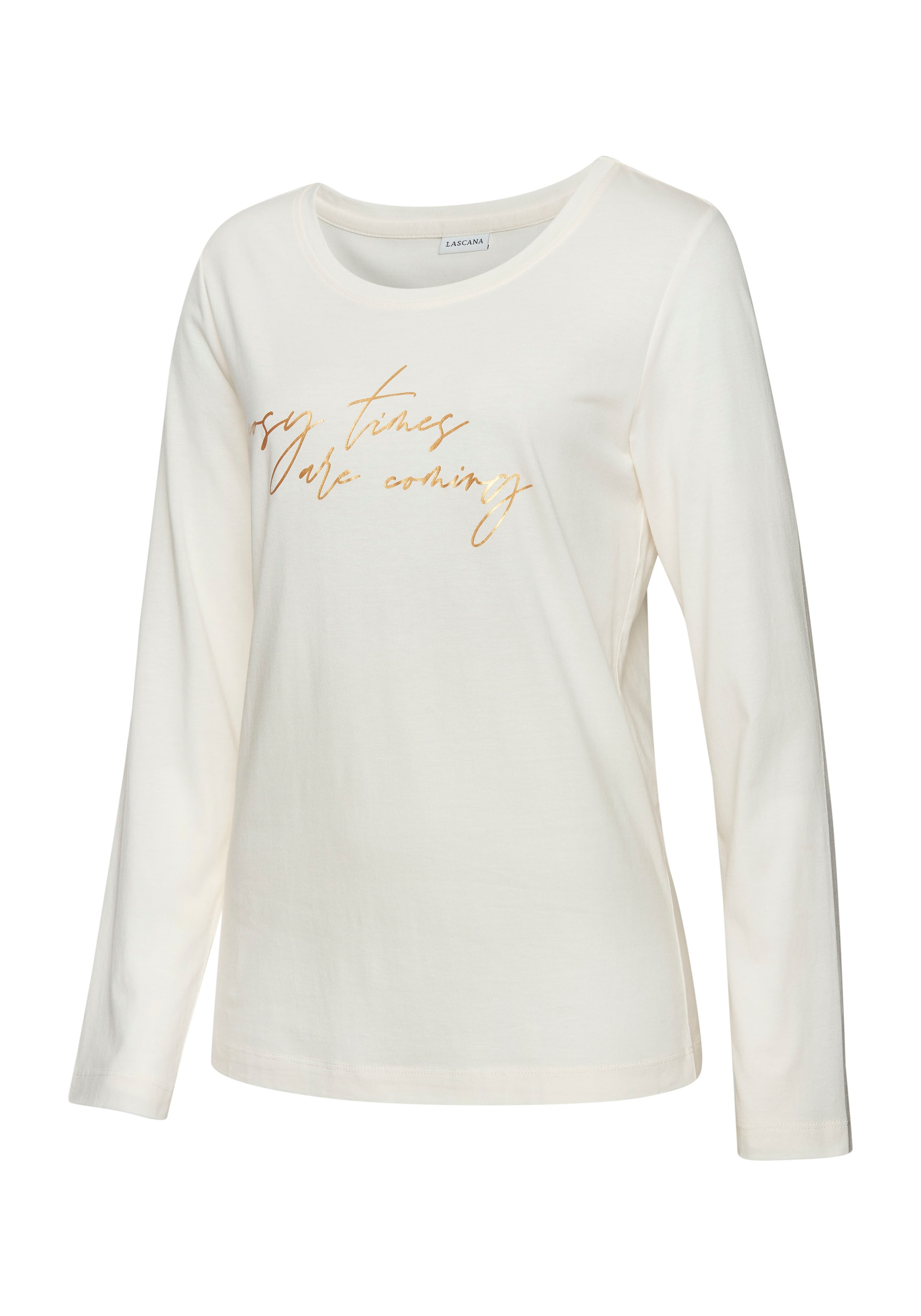 LASCANA Soveskorte i hvid