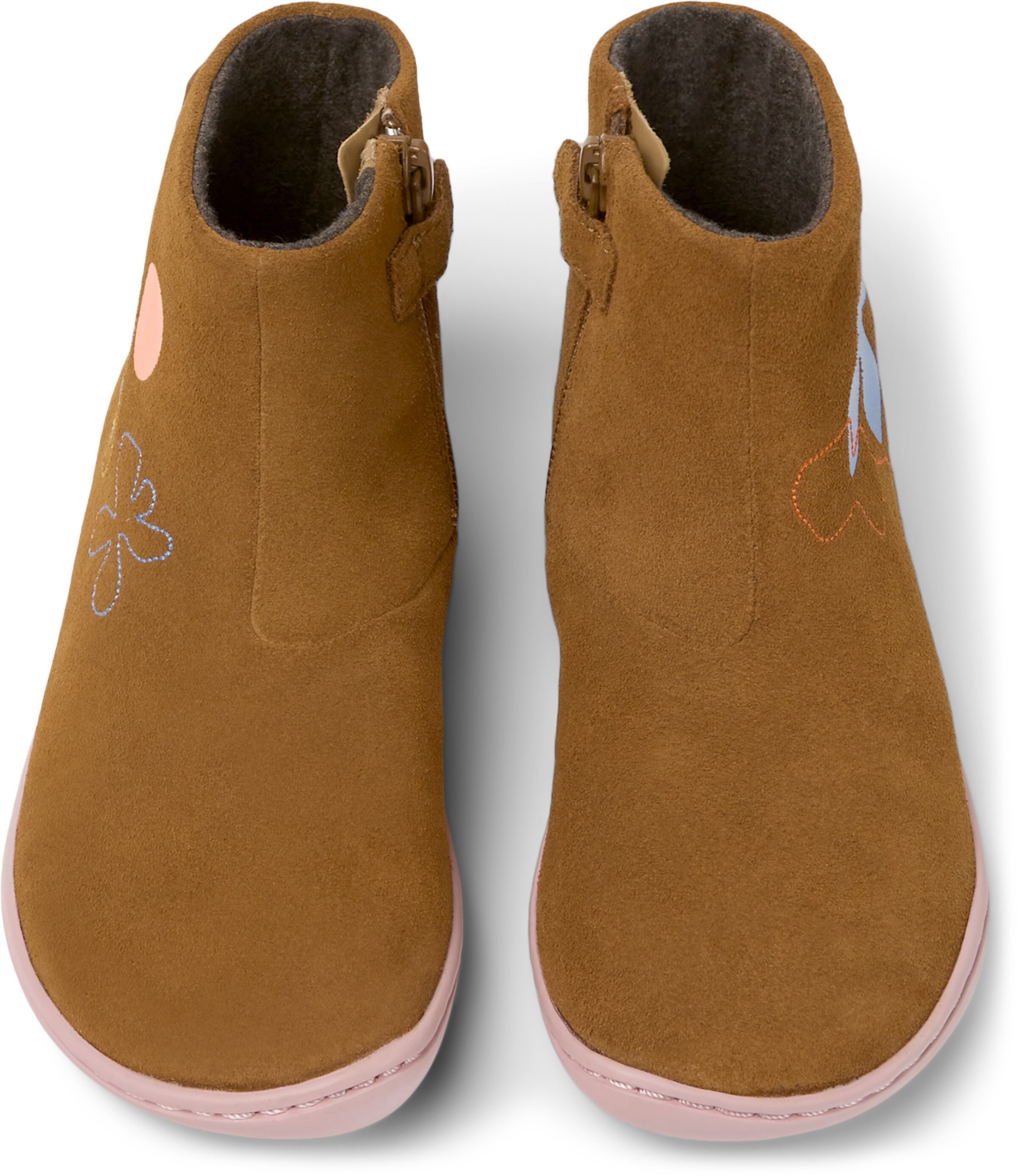 CAMPER Boots 'Twins' in Brown