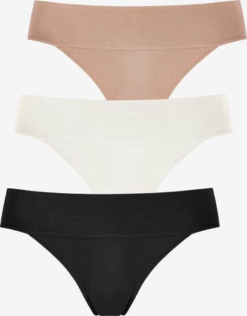 LASCANA String i beige: framsida