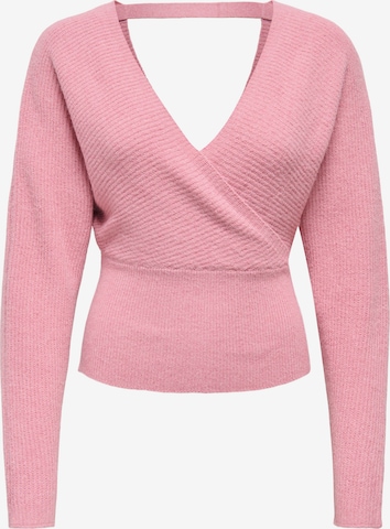 ONLY Pullover 'ONLWINNIE' i pink: forside
