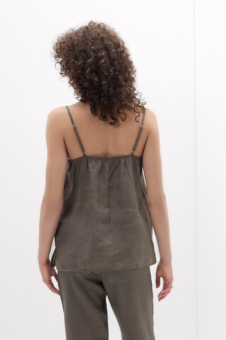 INTIMISSIMI Top 'The Pure Linen in Grün
