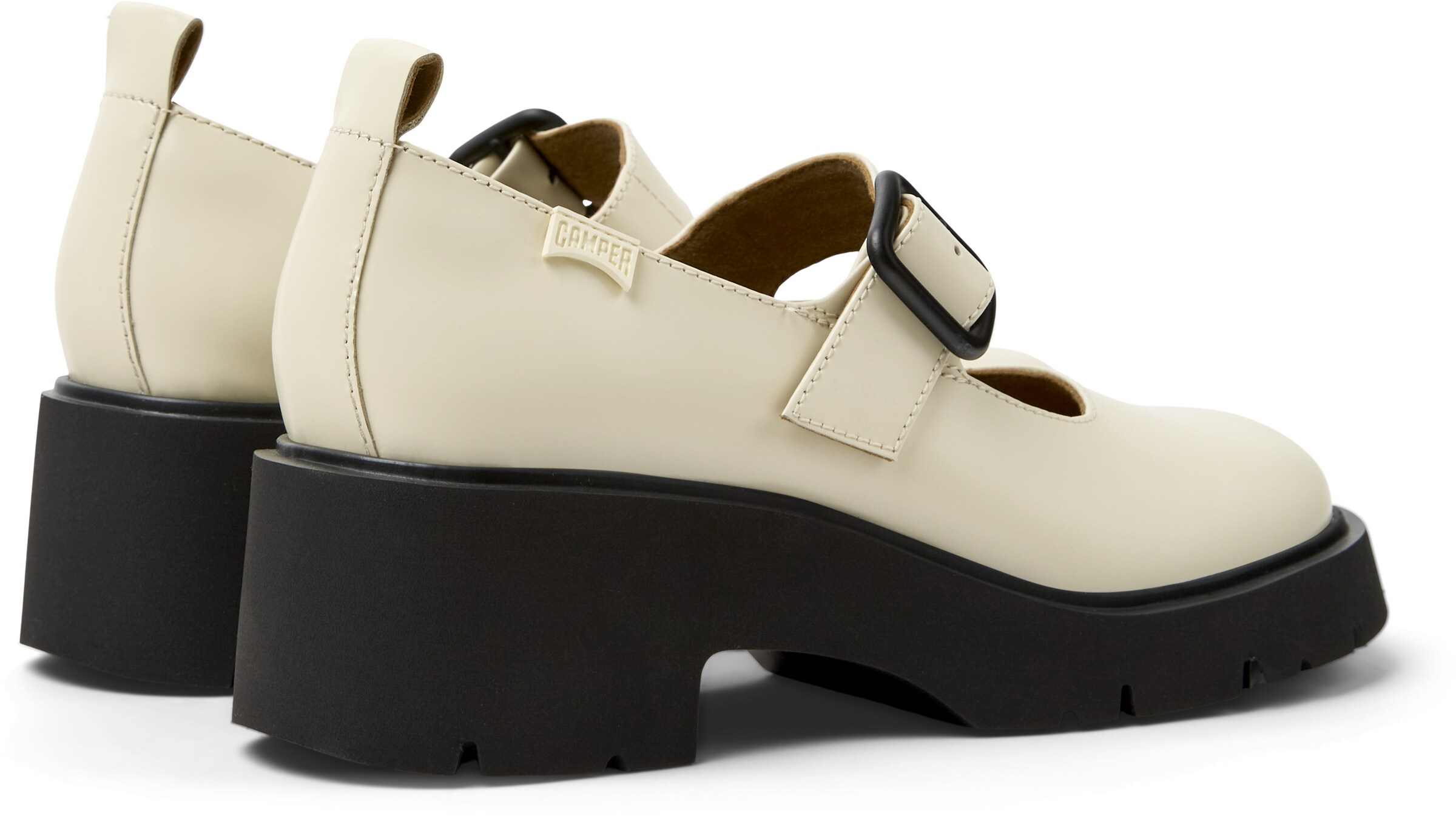 CAMPER Ballerina 'Milah' in Wit