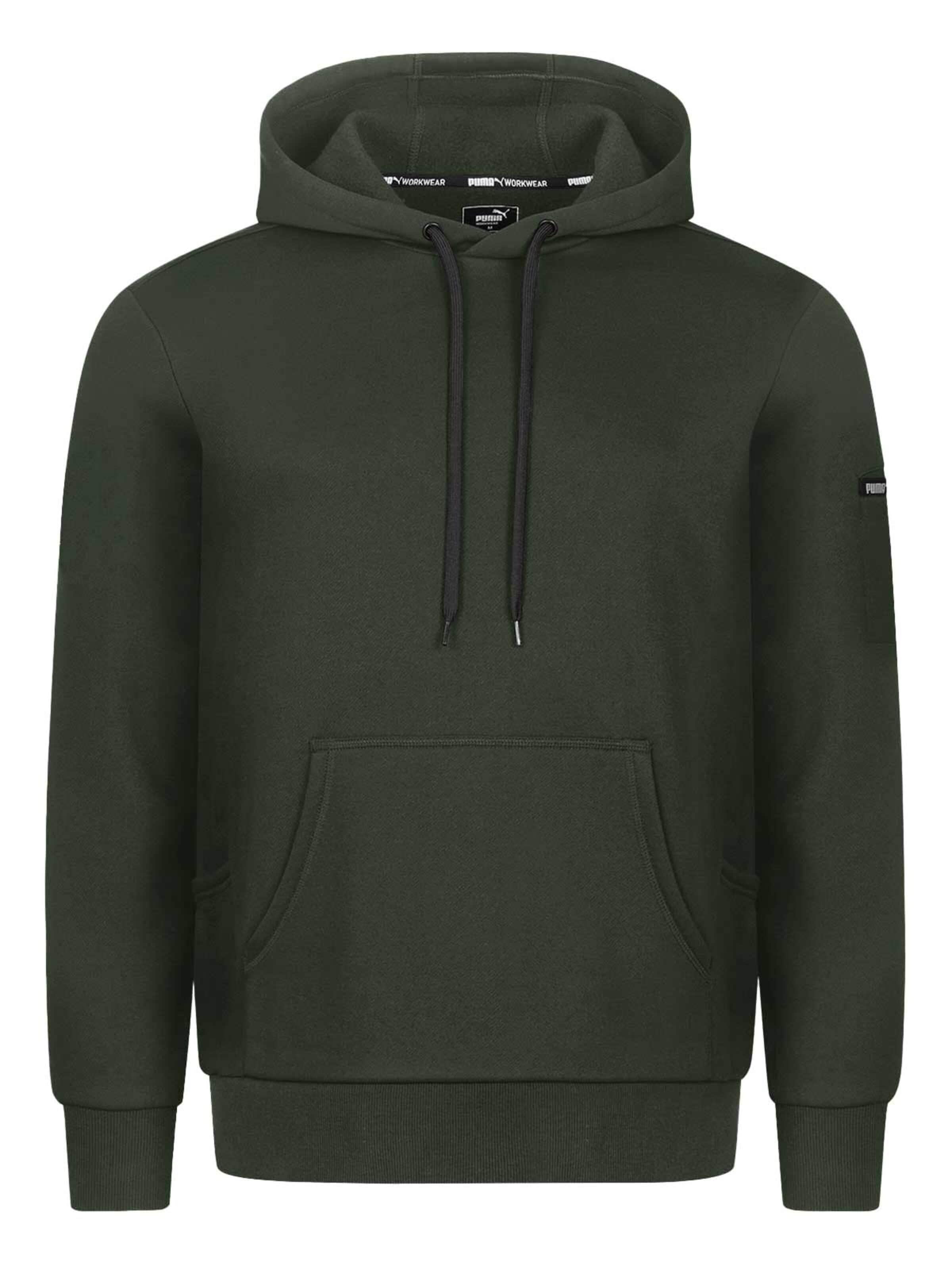 PUMA Workwear Sweater in Green: front