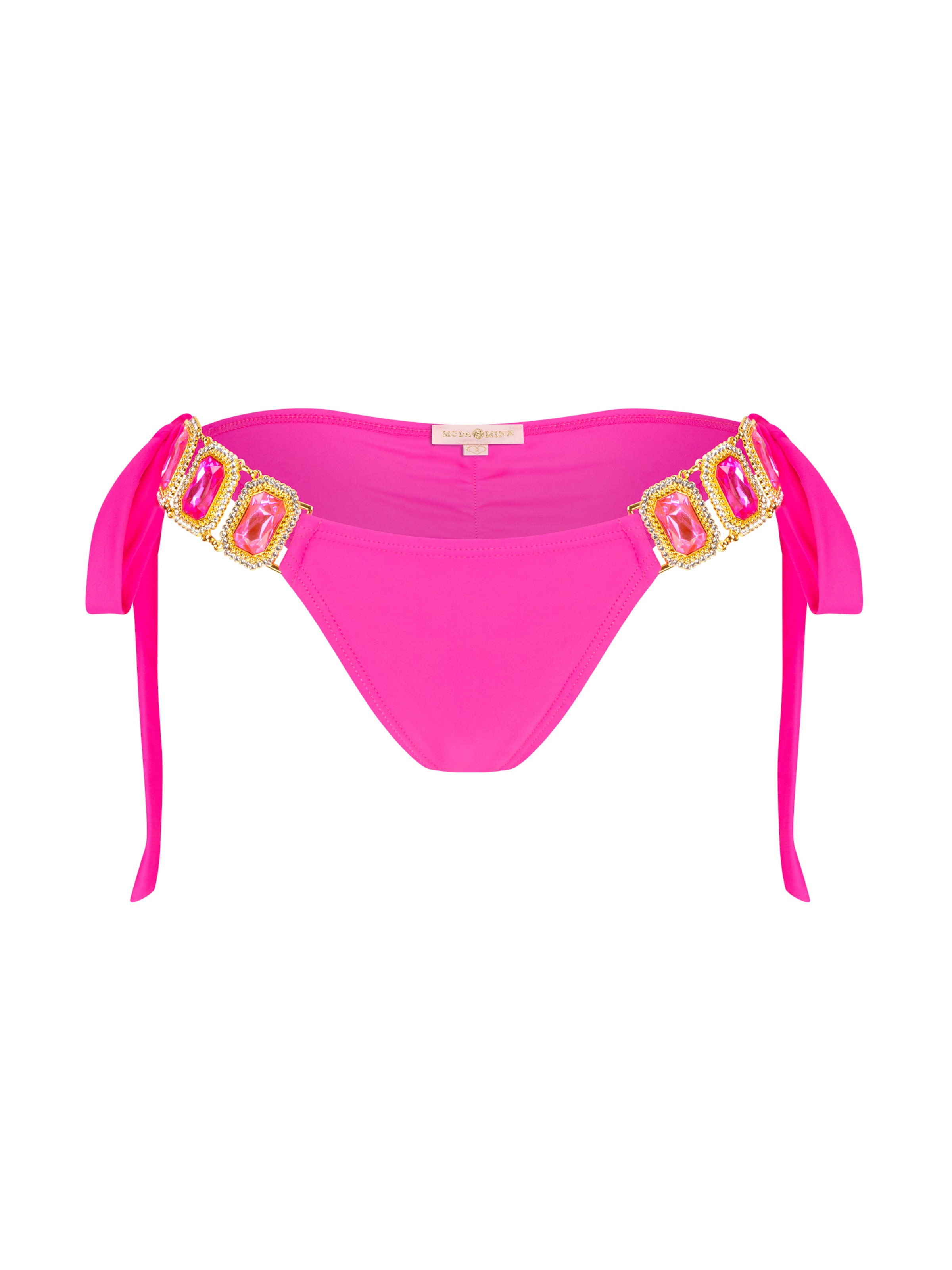 Moda Minx Bikinihose 'Boujee' in Pink: Vorderseite