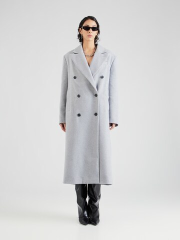 TOPSHOP Between-Seasons Coat in Grey