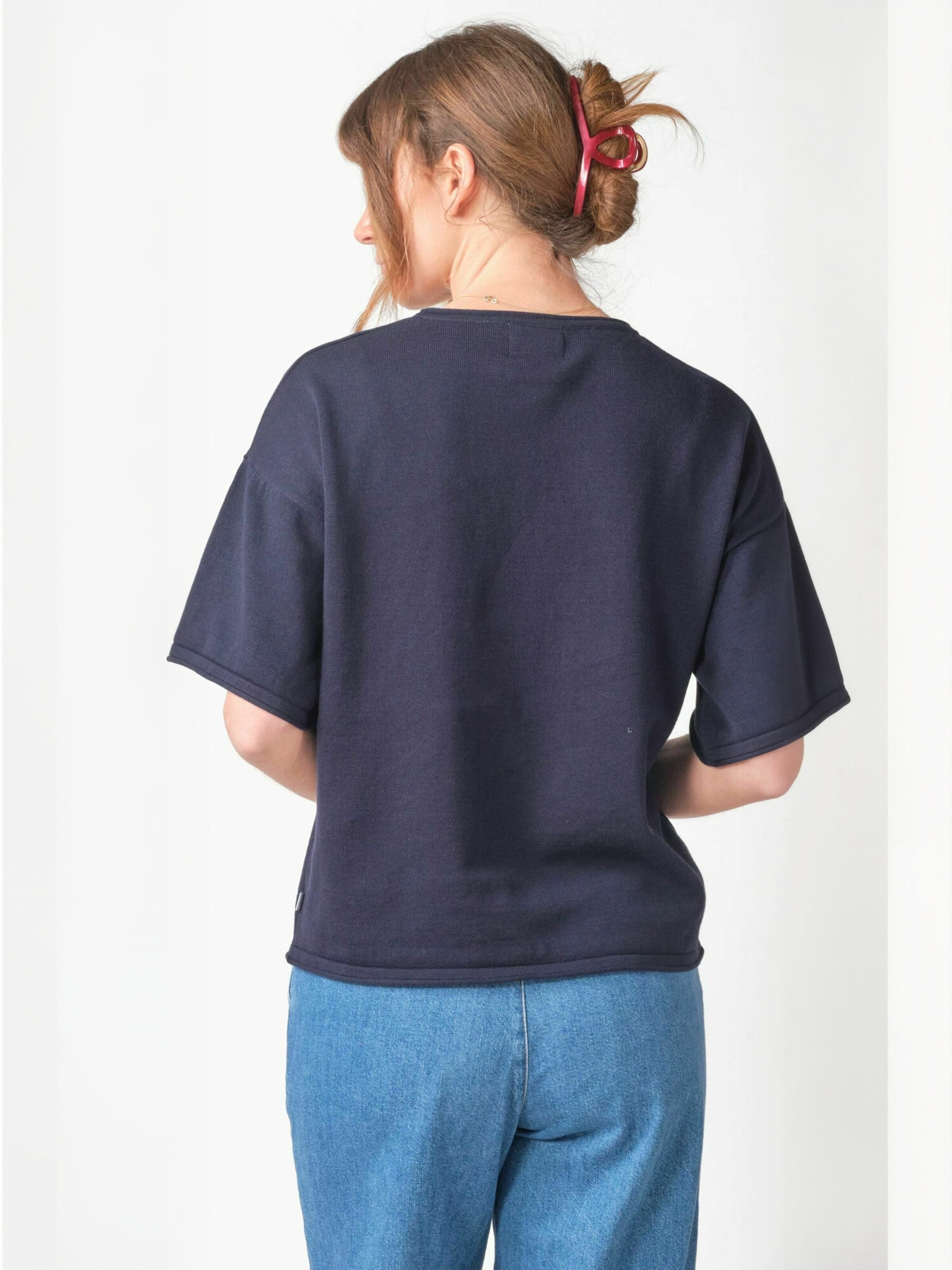 Haut ' Patricia ' Klitmøller Collective en bleu