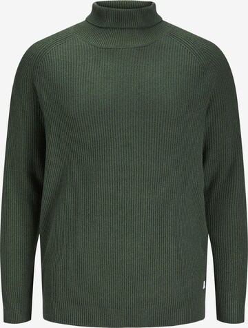 Pull-over Jack & Jones Plus en vert : devant