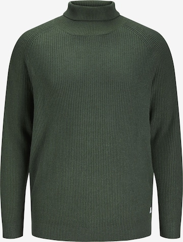 Jack & Jones Plus Sweter w kolorze zielony: przód