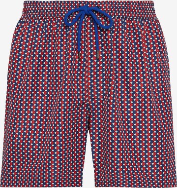 Boggi Milano Board Shorts in Red: front