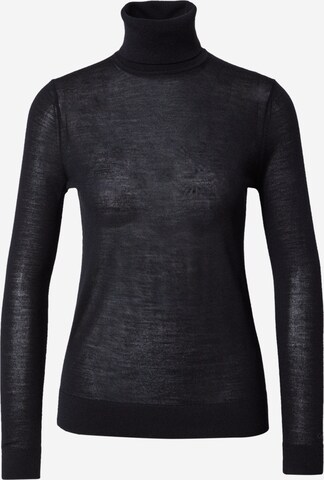 Pull-over Calvin Klein en noir : devant