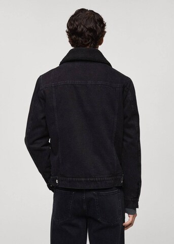 MANGO MAN Jacke 'Wasp' in Schwarz