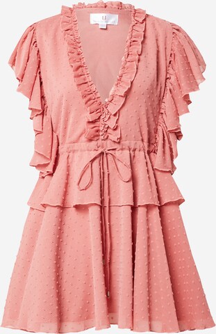 Forever Unique Dress in Pink: front