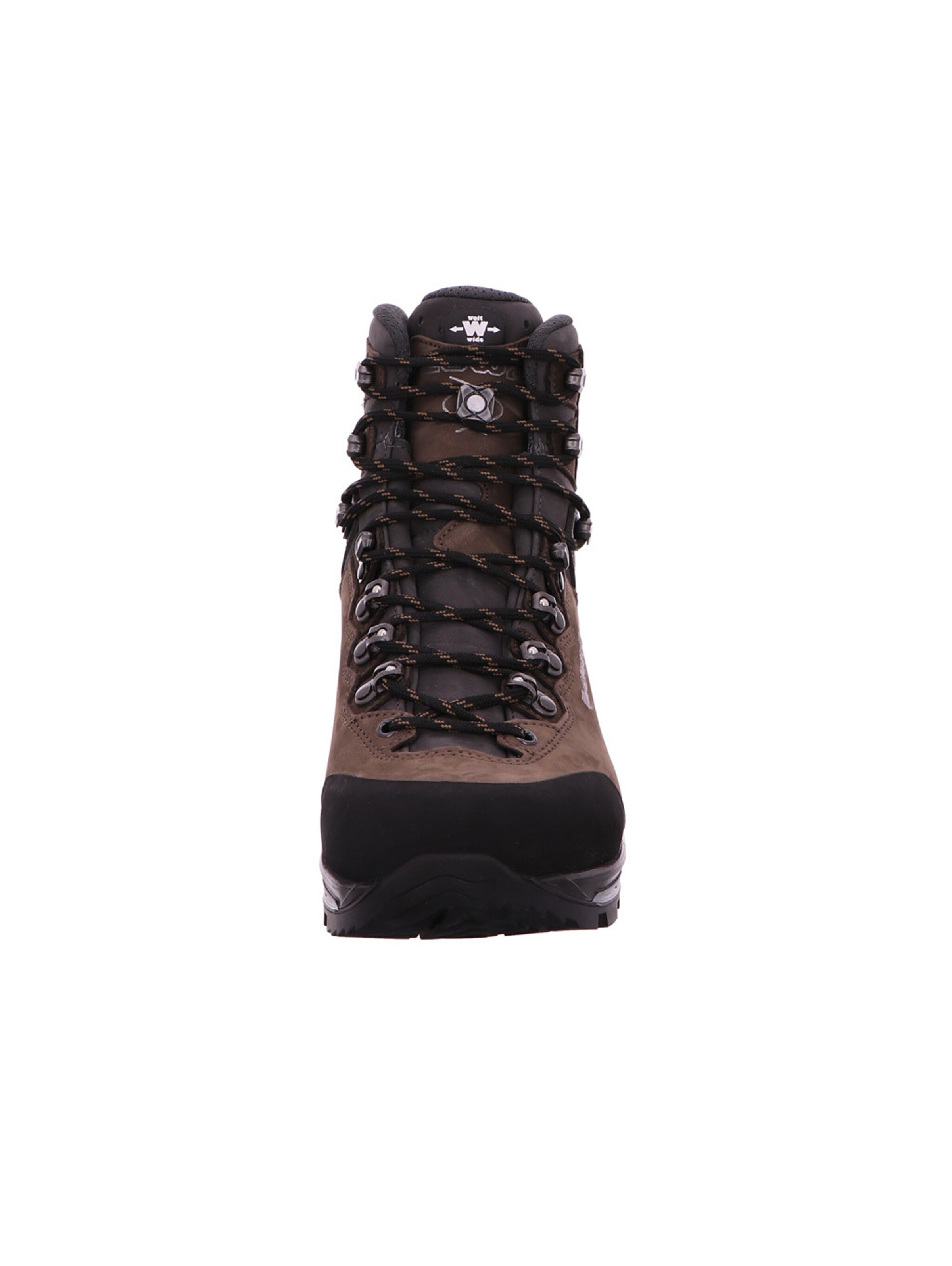 LOWA Lace-Up Boots in Black