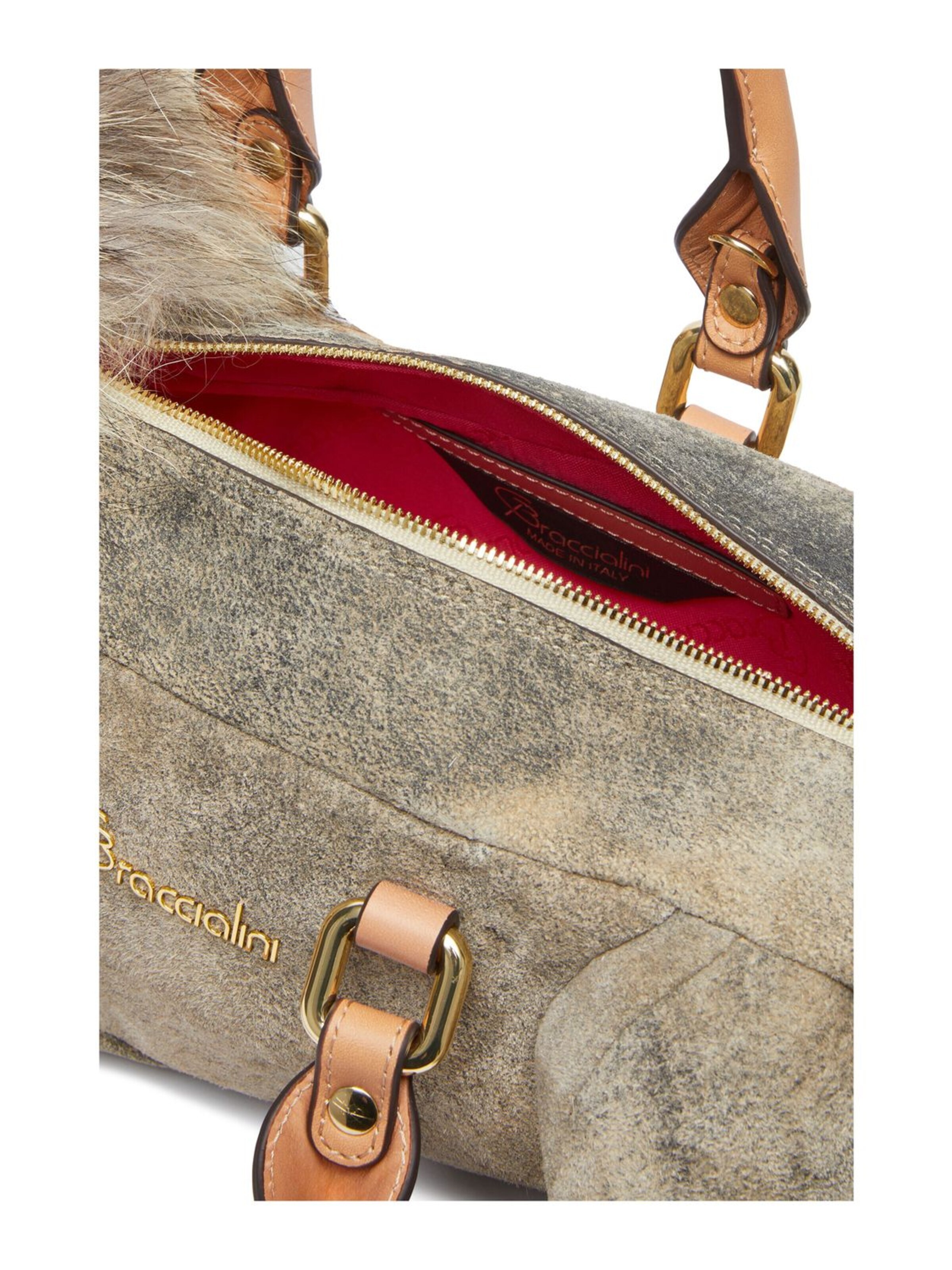 Braccialini Handtasche 'Tema Leone'‌‌‌‌‌‌ in Beige