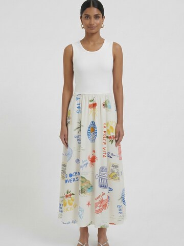 OUI Kleid in Weiß