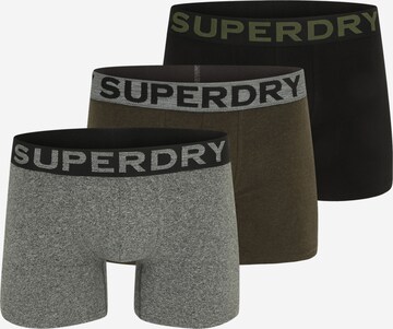 Boxeri de la Superdry pe albastru: față