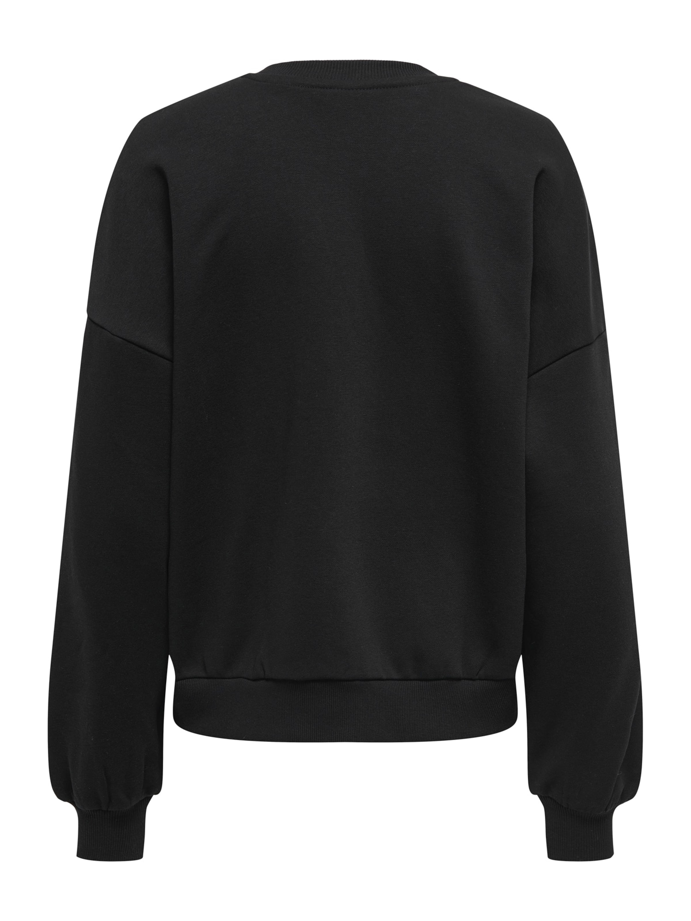 ONLY Sweatshirt 'ONLLally' i svart