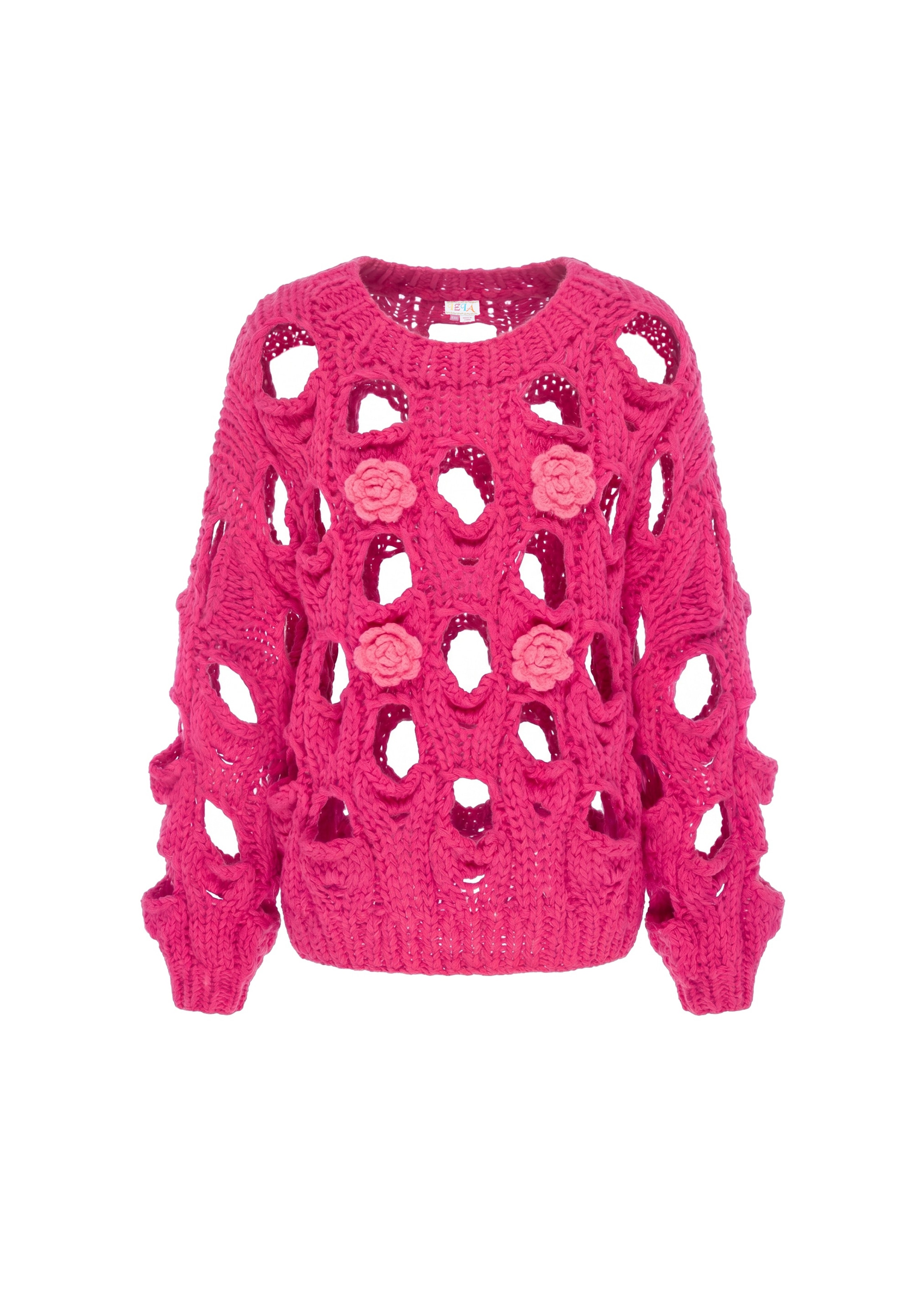 IZIA - Jersey en rosa: frente