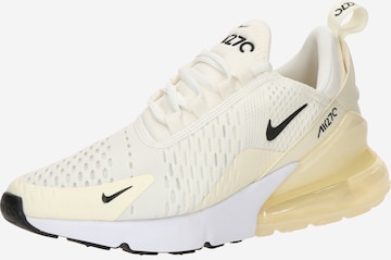 Baskets basses 'Air Max 270' Nike Sportswear en beige : devant
