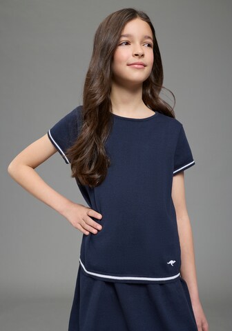 KangaROOS Athletic Sweater in Blue: front