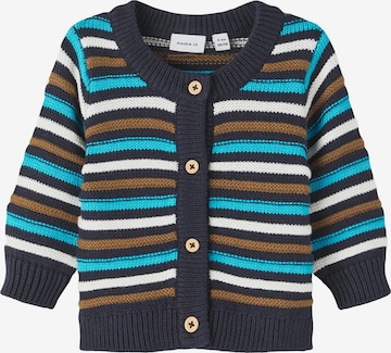 NAME IT Knit Cardigan 'KAMIKS' in Blue: front