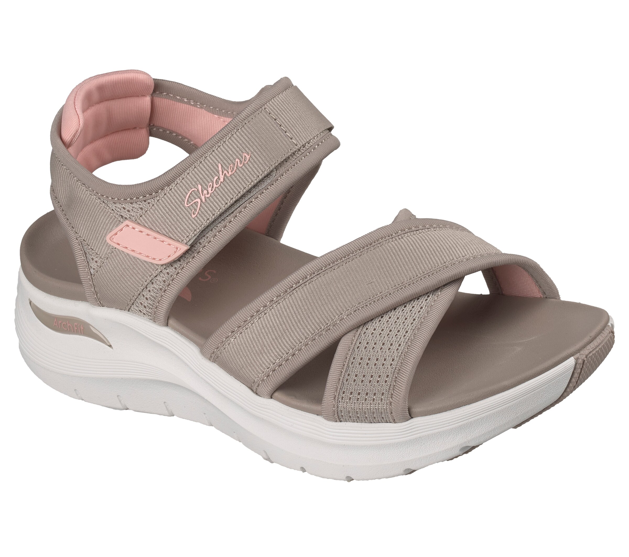 SKECHERS Sandals in Beige
