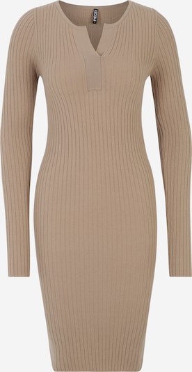 Pieces Tall Knitted dress 'SAFILA' in Taupe, Item view