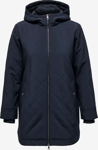 ONLY Carmakoma Between-Season Jacket in Blue: front