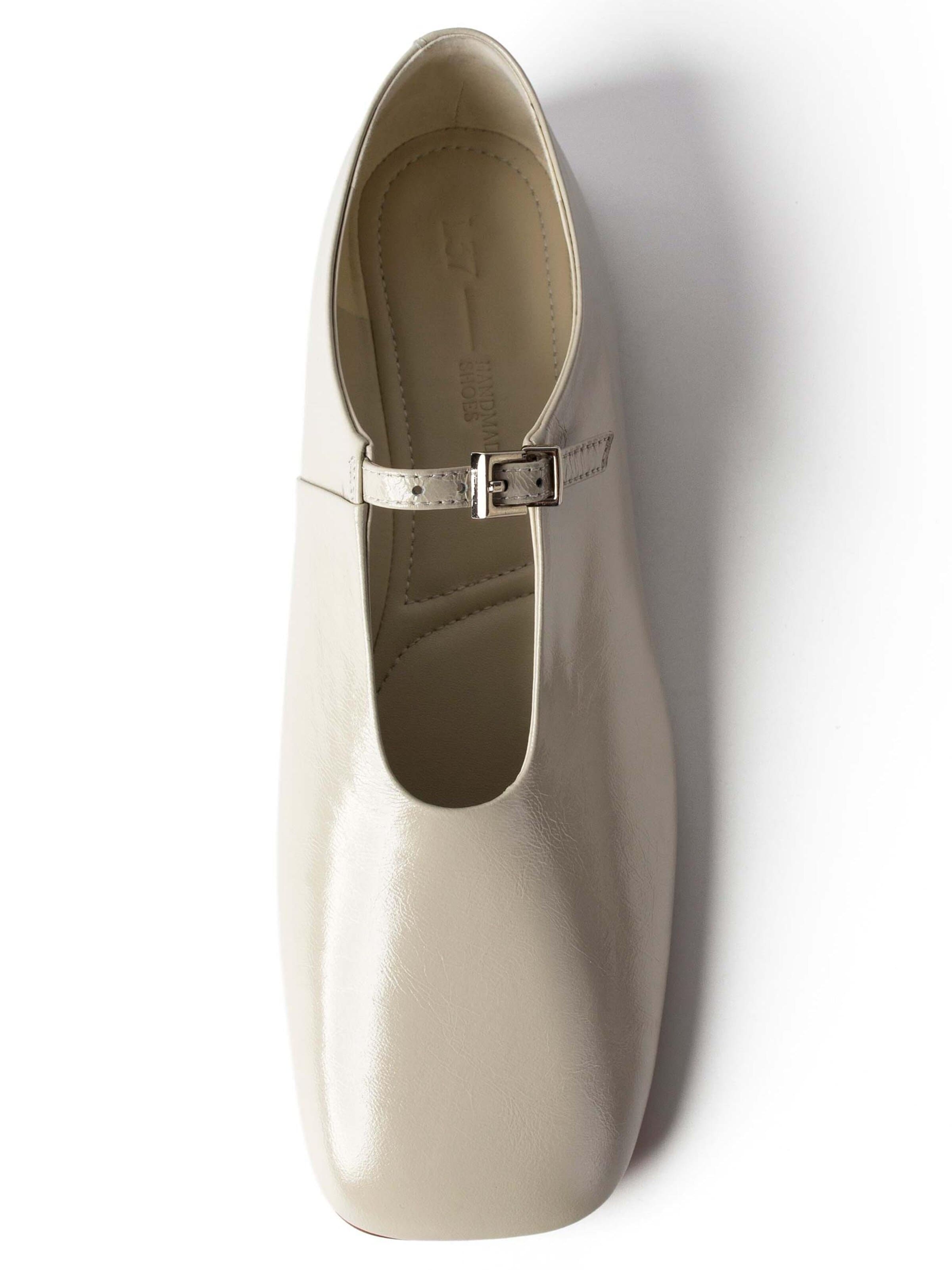 L37 HANDMADE SHOESSlip On cipele 'MIDNIGHT CAROUSEL' - bež boja