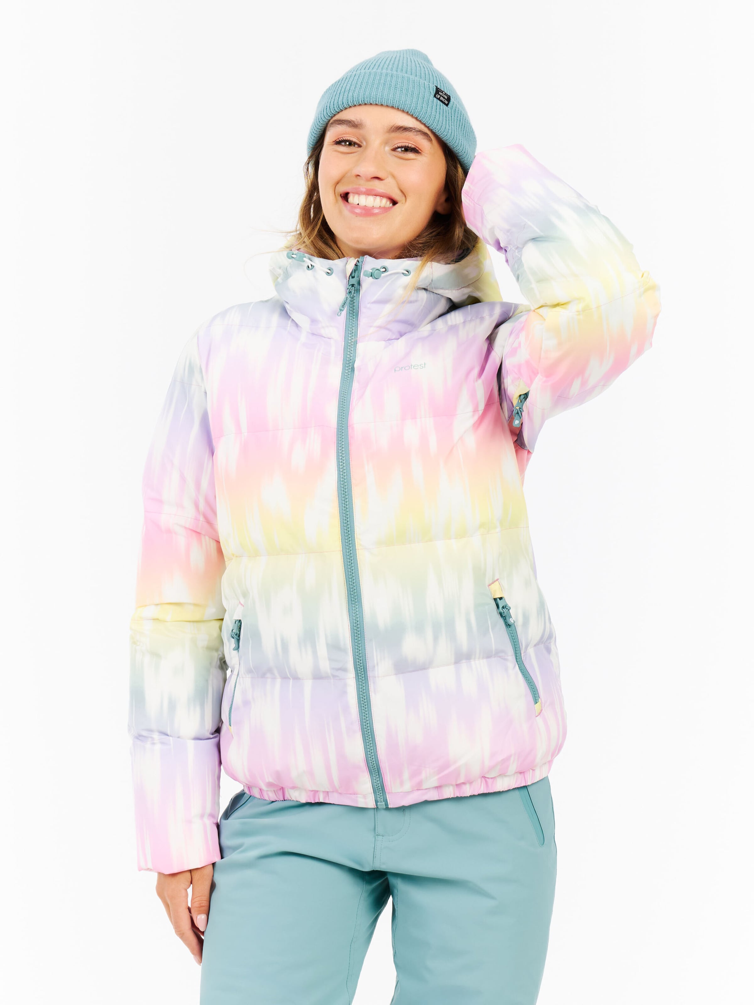 PROTEST Sportjacke 'PRTThing'‌‌‌‌‌ in Blau: Vorderseite