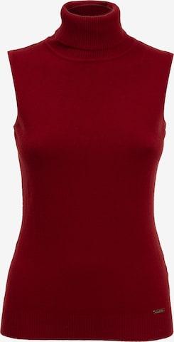 Influencer Neulepaita värissä punainen: etupuoli