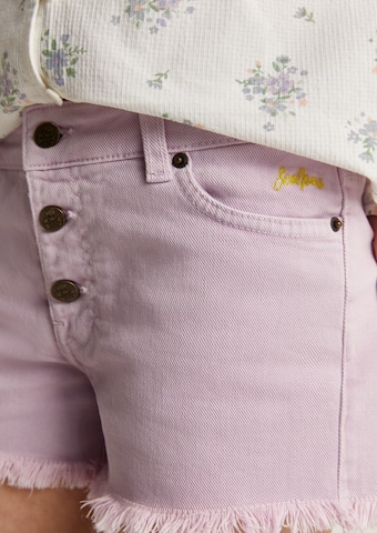 Scalpers Normalny krój Jeansy w kolorze fioletowy