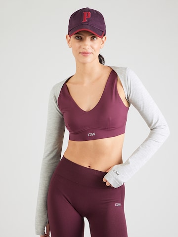 ICANIWILL Funktionsshirt in Grau: Vorderseite