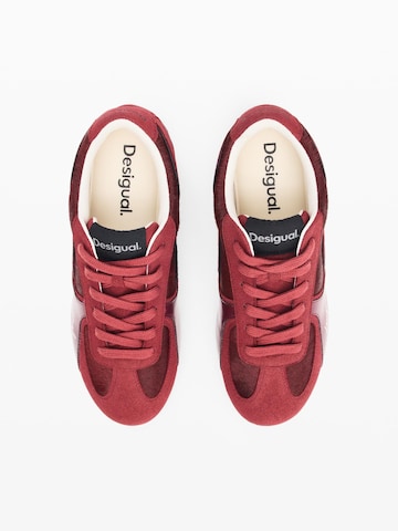 Desigual Sneakersy niskie w kolorze czerwony