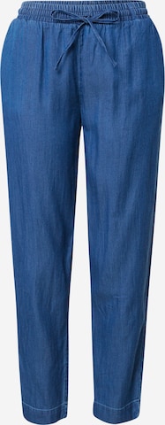 VILA Tapered Pants 'BESS' in Blue: front