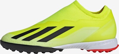 ADIDAS PERFORMANCE Soccer Cleats ' X Crazyfast League ' in Yellow / Black / White, Item view