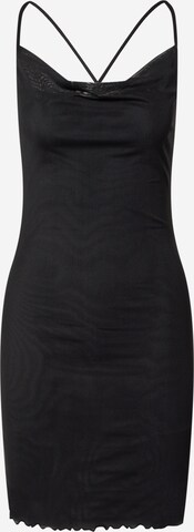 Monki Dress in Black: front