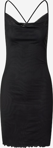 Monki Dress in Black: front