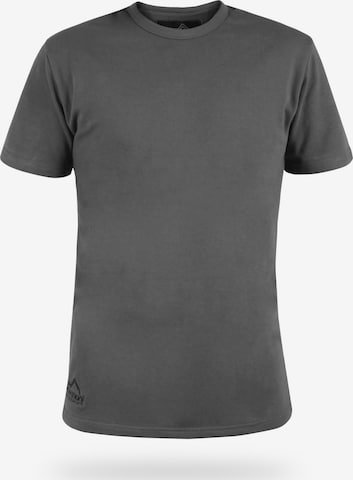 normani Functioneel shirt 'Nanaimo' in Zwart: voorkant