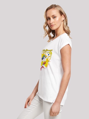 T-shirt 'Wonder Woman Leap' F4NT4STIC en blanc