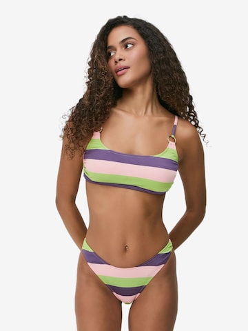 C&City Bralette Bikini top in Purple: front