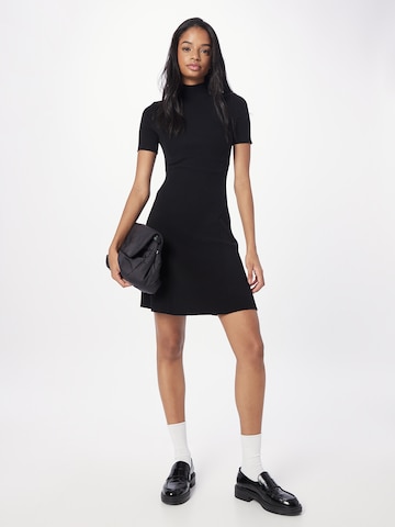 HUGO Red Knit dress 'Sharizy' in Black