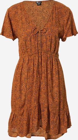 Robe BILLABONG en marron : devant