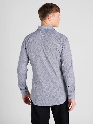 HUGO Slim fit Overhemd 'Kenno' in Blauw