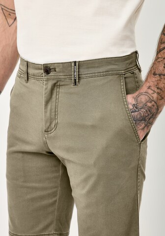 REDPOINT Slim fit Chino Pants in Green