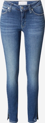 Calvin Klein Jeans Skinny Jeans i blå: framsida