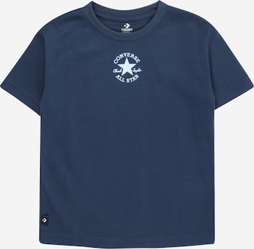 CONVERSE T-shirt i blå: framsida