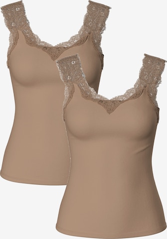 Haut 'PCBARBERA' PIECES en gris : devant