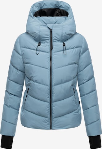 Veste d’hiver MARIKOO en bleu : devant